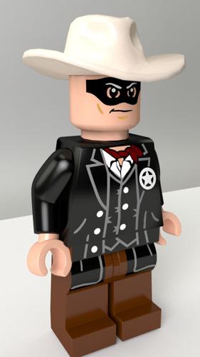 Lone Ranger LEGO Minifig preview image